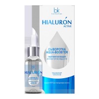 Hialuron Active Сыворотка aqua-booster гидровитализация  19мл/15: Ультраактивные компоненты сыворотки восстанавливают плотность и упругость кожи, поддерживают оптимальный гидробаланс и разглаживают.

Сверхнизкомолекулярная гиалуроновая кислота – Primalhyal 20 – активизирует обновление клеток, способствует восстановлению межклеточного матрикса и предупреждает увядание кожи, возвращает ей молодость и сияние.

Сверхнизкомолекулярная гиалуроновая кислота – Primalhyal 50 – является «скорой помощью» для уставшей, обезвоженной кожи. Легко проникая в глубокие слои благодаря своему размеру молекул, она перезапускает естественные механизмы обновления и регенерации клеток и обеспечивает пролонгированное увлажнение, предотвращает появление морщин и помогает значительно сократить объем уже существующих, делая кожу отдохнувшей и свежей.

Rigin – anti-age компонент, действие которого можно сравнить с «гормоном молодости» – замедляет преждевременное старение кожи, сохраняя ее гладкость и упругость, восполняет необходимую жизненную энергию.

Подходит для всех типов кожи.