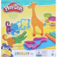 Игровой набор для лепки Play-doh "Весёлое Сафари": 