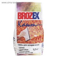 Затирка Brozex Kant, коричневая, 1,5 кг: 