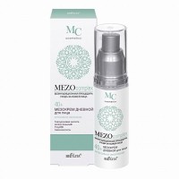 MEZOcomplex Мезокрем дневной для лица 40+ Интенсивное омоложение 50мл: подходит для кожи 40+

Дневной мезокрем эффективно разглаживает морщины, увеличивает упругость и эластичность кожи, обеспечивает лифтинг-эффект, глубоко увлажняет кожу и восстанавливает оптимальный уровень увлажненности, активизирует клеточное обновление, улучшает цвет лица, делает кожу более гладкой и сияющей.

Ambre Oceane® заполняет морщины, стимулирует синтез коллагена и гиалуроновой кислоты, увеличивает упругость и эластичность кожи, усиливает клеточный метаболизм, защищает кожу от действия свободных радикалов, делает кожу более гладкой и сияющей.

Polylift® обеспечивает эффект лифтинга, выравнивает микрорельеф, сокращает морщины.

Гиалуроновая кислота направленного действия проникает в глубокие слои эпидермиса, обеспечивает видимый эффект разглаживания морщин путем выталкивания их изнутри, оказывая действие подобное салонной процедуре мезотерапии.

Коктейль из аминокислот (таурин, глицин, аргинин) наполняет клетки кожи энергией и жизненной силой, способствует клеточной регенерации.

ВНИМАНИЕ: активная формула — возможно пощипывание