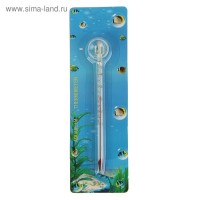 Термометр аквариумный на присоске длинный, 15 см: 