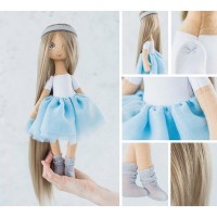 Интерьерная кукла «Минди», набор для шитья, 18 × 22.5 × 2.5 см: 
