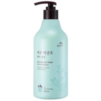 Шампунь Jeju Prickly Pear Hair Shampoo с кактусом, 500 мл: Шампунь на основе экстракта колючей груши с острова Чеджу деликатно очищает волосы без пересушивания. Средство укрепляет волосяную луковицу, придаёт объём, блеск и упругость.