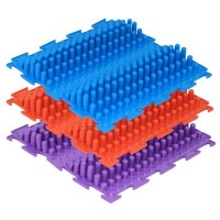 Массажный коврик 1 модуль «Орто. Волна», цвета МИКС: 