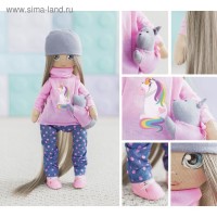 Интерьерная кукла «Лора», набор для шитья, 18 × 22.5 × 2.5 см: 