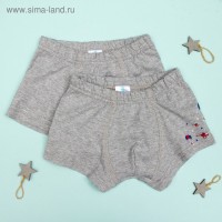 Набор трусов для мальчика KAFTAN "Самолеты" 2 шт, рост 110-116 (32), 5-6 лет 100 % хлопок: 