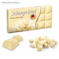 Шоколад Schogetten White Chocolate 100 г: 