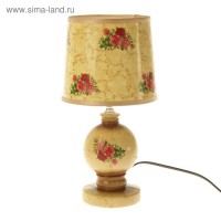 Лампа настольная "Розария" 220В/E14 МИКС 15х15х27,5 см: Выбор конкретных цветов и моделей не предоставляется