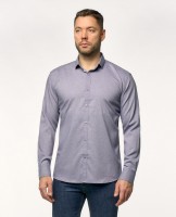 Рубашка HOB W0920: Цвет: http://xn--80abzqel.xn--p1ai/catalog/rubashki/rubashka-hob-w0920/
Мужская рубашка приталенного кроя с длинным рукавом, застегивается на кнопки и верхнюю пуговицу. Выполнена из легкой, комфортной к телу ткани. Модель органично сочетается как с формальным костюмом, так и с джинсами.
Состав: 60% хлопок, 35% бамбук, 3% лайкра.
Страна производитель: КНР.
Сезон: Демисезон - Лето.