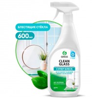 Средство для мытья стекол и зеркал 600 мл GRASS "Clean glass", распылитель: есть 10 шт