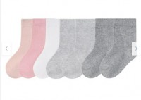 Носки для девочек lupilu®, 7 пар, из натурального хлопка: https://www.lidl.de/p/lupilu-kleinkinder-maedchen-socken-7-paar-mit-bio-baumwolle/p100337080