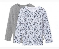рубашка с длинными рукавами для девочек lupilu®, упаковка из 2 шт.: https://www.lidl.de/p/lupilu-kleinkinder-maedchen-langarmshirt-2er/p100370460