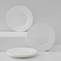 Набор десертных тарелок Luminarc Trianon, d=20 см, стеклокерамика, 6 шт, цвет белый: Цвет: Посуда Luminarc из стеклокерамики - прекрасный образец классической белой посуды. Без такой посуды не обойдется ни одна кухня - она универсальна. Такие изделия можно использовать каждый день, а также по особенным случаям в праздничной сервировке.<b>Преимущества:</b>Набор тарелок выполнен из высококачественных и прочных материалов;Посуда будет красиво смотреться на столе, порадует и гостей, и хозяев дома;Универсальные тарелки придадут любому вечеру элемент изысканности.</li></ul>Можно использовать в СВЧ, мыть в посудомоечной машине.
