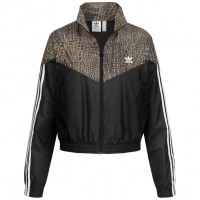 adidas Originals Women Track Jacket H20428: Цвет: https://www.sportspar.com/adidas-originals-women-track-jacket-h20428
Brand: adidas Material (upper part): 100% polyester (recycled) Material (lower part): 100% polyester (recycled) Lining: 100% polyester (recycled) Brand logo embroidered on the left chest classic adidas stripes on the sleeves Snake optics above the Jacket Primegreen - high-performance materials made from at least 50 percent recycled content stand-up collar full zip elastic cuffs and hem two open side pockets breathable mesh lining regular fit reaches above the waist pleasant wearing comfort NEW, with tags &amp; original packaging