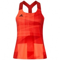 adidas Tokyo HEAT.RDY Primeblue Women Tennis Tank Top H20355: Цвет: https://www.sportspar.com/adidas-tokyo-heat.rdy-primeblue-women-tennis-tank-top-h20355
Brand: adidas Material: 100% polyester (recycled) Use: 81% polyester (recycled), 19% elastane Lining: 85% polyester (recycled), 15% elastane Brand logo printed on the right chest Primeblue - high-performance material that z. Partly made of Parley Ocean Plastic® HEAT.RDY technology - combines cooling, moisture-wicking materials with thoughtful designs that allow air to circulate Scoop Neck Sleeveless with integrated Bra elastic racerback back straight hem lean fit elastic material pleasant wearing comfort NEW, with tags &amp; original packaging