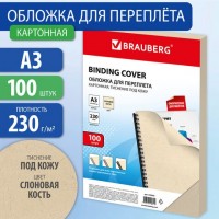 Обложки картонные для переплета БОЛЬШОЙ ФОРМАТ А3, КОМПЛЕКТ 100 шт., тиснение под кожу, 230 г/м2, слоновая кость, BRAUBERG, 530946: Цвет: Обложки для переплета BRAUBERG придадут документам эстетичный внешний вид и защитят от повреждений. Предназначены для переплета документов брошюровщиком с помощью пластиковых и металлических пружин. Актуальны для создания деловых брошюр.
: BRAUBERG
: Китай
1