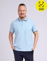 Рубашка-поло: Цвет: Производитель: ТМ Clever
Пол: МУЖСКОЙ
Полотно: пике
Состав: хлопок 100%
Возраст: взросл
Джемпер с коротким рукавом среднего объема, воротник отложной вязаный, планка на петли и пуговицы. Низ рукава на вязаной манжете.
Пол: Мужчина
1208.90 руб. - 48 св.голубой