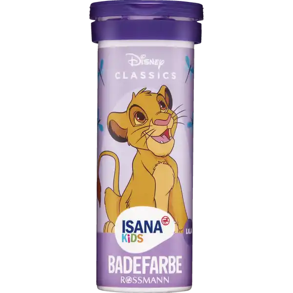 ISANA KiDS Badefarbe lila  grn: Цвет: https://www.rossmann.de/de/baby-und-spielzeug-isana-kids-badefarbe-lila--gruen/p/4305615961316
Produktbeschreibung und details Die ISANA KIDS BADEFARBE fr bunten Badespa mit Duft ist auf die Bedrfnisse zarter Kinderhaut abgestimmt Hautvertrglichkeit dermatologisch besttigt enthlt Melissenextrakt lila Badefarbe mit Waldbeerduft grne Badefarbe mit Apfelduft vegan Kontaktdaten Dirk Rossmann GmbH Isernhgener Strae   Burgwedel wwwrossmannde UrsprungslandHerkunftsort Deutschland Testurteile Qualittssiegel ampamp Verbandszeichen Anwendung und Gebrauch Mit trockenen Fingern  Tabletten in das warme Badewasser ca  l geben Die Tablette beginnt zu sprudeln und frbt das Wasser Gebrauch Aufbewahrung und Verwendung Aufbewahrungs und Verwendungsbedingungen Trocken lagern und Rhrchen stets fest verschlieen Fr Kinder unzugnglich aufbewahren Inhaltsstoffe lila Citric Acid Sodium Bicarbonate Sorbitol Aroma CI  Zea Mays Starch CI  Melissa Officinalis FlowerLeafStem Extract Silica Naringin Sodium Chloride Sodium Sulfate Maltodextrin grn Citric Acid Sodium Bicarbonate Sorbitol CI  Aroma Zea Mays Starch Sodium Chloride Sodium Sulfate Melissa Officinalis Flower LeafStem Extract Silica CI  Naringin Maltodextrin Warnhinweise und wichtige Hinweise Warnhinweise Fr Kinder ab  Jahren Enthlt verschluckbare Kleinteile Erstickungsgefahr Kontakt mit auflsender Tablette vermeiden Nicht zum Verzehr geeignet Kontakt mit Textilien und Fugen vermeiden Verpackung aufbewahren