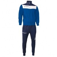 Givova Tuta Campo Tracksuit medium blue / navy: Цвет: Manufacturer: Givova Materials: 100%polyester Jacket + Pants Manufacturer logo processed on the right chest and both pant legs Full zip Long-sleeved 2 side pockets on Jacket and Pants Elastic arm and leg ends, and Elastic waistband stand-up collar High wearing comfort New, with tags &amp; original packaging
https://www.sportspar.com/givova-tuta-campo-tracksuit-medium-blue/navy