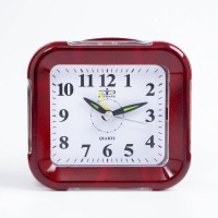 Часы - будильник настольные "Корень вяза", дискретный ход, d-8 см, 8.5 х 10 см, АА: 