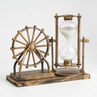 Песочные часы "Мемориал", сувенирные,15 х 12.5 х 6.5 см: 