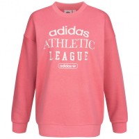 adidas Originals Oversize Women Sweatshirt HL0049: Цвет: https://www.sportspar.com/adidas-originals-oversize-women-sweatshirt-hl0049
Brand: adidas Material: 70% cotton, 30% polyester (recycled) Crew neck: 95% cotton, 5% elastane Brand logo on the front "ATHLETIC LEAGUE" lettering printed on the front elastic, ribbed crew neck long sleeve elastic cuffs and hem fit: Oversized elastic material pleasant wearing comfort NEW, with tags &amp; original packaging