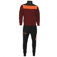 Givova Tuta Campo Tracksuit dark red / orange: Цвет: Brand: Givova Materials: 100%polyester Jacket + Pants Brand logo processed on the right chest and both pant legs Stand-up collar with full-length zip Long-sleeved two side pockets on the Jacket and Pants elastic arm and leg ends elastic waistband Comfortable fit high wearing comfort New, with tags &amp; original packaging
https://www.sportspar.com/givova-tuta-campo-tracksuit-dark-red/orange