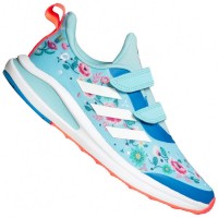 adidas x Disney Snow White FortaRun CF Kids Sneakers GY5426: Цвет: https://www.sportspar.com/adidas-x-disney-snow-white-fortarun-cf-kids-sneakers-gy5426
Brand: adidas Collaboration with Disney Upper: synthetic, textile Inner material: textile Sole: rubber Brand logo on the sole classic adidas stripes on the sides Snow White graphic on tongue adifit – removable insole with marking to choose the right size non-marking sole, suitable for indoor and school sports Low cut, leg ends below the ankle hook-and-loop fastener with two straps padded entry and tongue stabilized and extended heel area wide, non-slip outsole with a tab at the heel pleasant wearing comfort NEW, in box &amp; original packaging