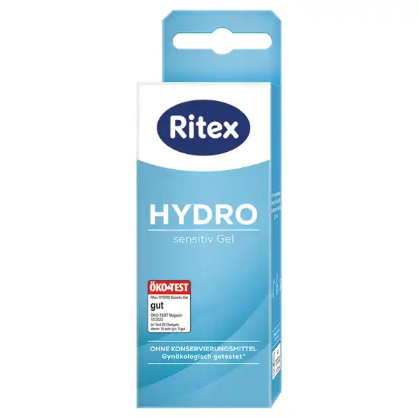 Ritex Hydro Sensitiv Gel: Цвет: Produktbeschreibung und details SENSITIV GEL Frei von Konservierungsstoffen Gynkologisch getestet Ritex HYDRO Gel ist ein Medizinprodukt zur Anwendung als Gleit und Massagegel im Intimbereich Es ergnzt die krpereigene Lubrikation erhht die Gleitfhigkeit und steigert das Lustempfinden Ritex HYDRO Gel ist frei von Konservierungsstoffen und speziell auf den pHWert der VaginalSchleimhaut abgestimmt Dermatologische und gynkologische Tests besttigen eine Sehr Gute Hautvertrglichkeit Kontaktdaten Ritex GmbH  Bielefeld Germany wwwritexde UrsprungslandHerkunftsort Deutschland Anwendung und Gebrauch Ritex HYDRO Gel kann mit allen Ritex Kondomen verwendet werden Einfach auen auf das bereits angelegte Kondom auftragen Gebrauch Aufbewahrung und Verwendung Aufbewahrungs und Verwendungsbedingungen Khl trocken und vor direkter Sonneneinstrahlung geschtzt lagern Inhaltsstoffe Aqua Glycerin Propylene Glycol Hydroxyethylcellulose Sodium Lactate Lactic Acid Warnhinweise und wichtige Hinweise Warnhinweise Gleitmittel knnen die Chance einer Befruchtung reduzieren Wenn Sie schwanger werden wollen empfehlen wir deshalb Ritex Kinderwunsch Gleitmittel
https://www.rossmann.de/de/gesundheit-ritex-hydro-sensitiv-gel/p/4001669090070