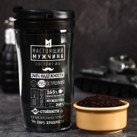 Чай чёрный «Настоящий мужчина» с мятой в термостакане 250 мл., 20 г.: Цвет: Минимальная партия
1