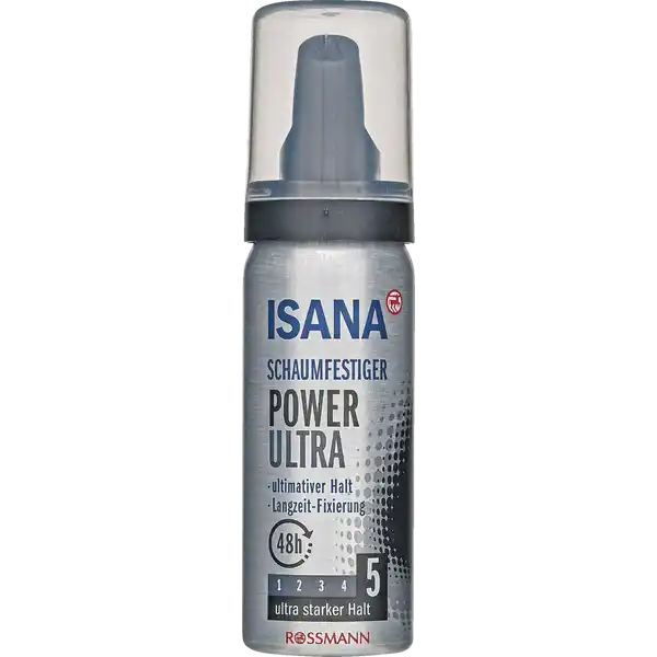 ISANA Schaumfestiger Power Ultra Reisegre: Цвет: https://www.rossmann.de/de/pflege-und-duft-isana-schaumfestiger-power-ultra-reisegroesse/p/4305615643410
Produktbeschreibung und details ultra starker Halt LangzeitFixierung h Kontaktdaten Dirk Rossmann GmbH Isernhgener Strae   Burgwedel wwwrossmannde  UrsprungslandHerkunftsort EU Anwendung und Gebrauch Vor Gebrauch gut schtteln und Sprhkopf senkrecht nach unten halten Eine ausreichende Menge Schaum im trockenen oder feuchten Haar verteilen und nach Wunsch stylen Fr mehr Volumen Schaum in den Haaransatz einarbeiten und trocken fhnen Fhnwrme verstrkt den Effekt Gebrauch Aufbewahrung und Verwendung Aufbewahrungs und Verwendungsbedingungen Trocken lagern Inhaltsstoffe AQUA BUTANE PROPANE ACRYLATES COPOLYMER POLYQUATERNIUM POLYQUATERNIUM AMINOMETHYL PROPANOL COCOGLUCOSIDE PANTHENOL ETHYLHEXYL SALICYLATE PHENOXYETHANOL SODIUM LAURYL SULFATE POLYSORBATE  PHENYLPROPANOL PROPANEDIOL CAPRYLYL GLYCOL TOCOPHEROL PARFUM ALPHAISOMETHYL IONONE Warnhinweise und wichtige Hinweise Warnhinweise GEFAHR Extrem entzndbares Aerosol Behlter steht unter Druck kann bei Erwrmung bersten Von Hitze heien Oberflchen Funken offenen Flammen und anderen Zndquellen fernhalten Nicht rauchen Nicht gegen offene Flamme oder andere Zndquelle sprhen Nicht durchstechen oder verbrennen auch nicht nach Gebrauch  Vor Sonnenbestrahlung schtzen Nicht Temperaturen ber  Grad Celsius Grad Fahrenheit aussetzen Darf nicht in die Hnde von Kindern gelangen Nicht in die Augen sprhen