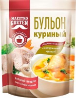 «Maestro Gusten», бульон сухой куриный, 90г: 