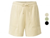Damen Frottee-Shorts mit hohem Baumwollanteil: Цвет: Beschreibung
Farben: beige, gr?n, schwarz
Merkmal: normale Leibh?he
Besonderheit: weiche Frottee-Qualit?t
? Angenehmer Tragekomfort durch hohen Baumwollanteil
? Mit seitlichen Eingrifftaschen
? Wir unterst?tzen den nachhaltigen Baumwollanbau in Afrika
esmara® Damen Frottee-Shorts mit hohem Baumwollanteil
Eigenschaften
Wir unterst?tzen den nachhaltigen Baumwollanbau in Afrika
Angenehmer Tragekomfort durch hohen Baumwollanteil
Aus weicher Frottee-Qualit?t
Mit seitlichen Eingrifftaschen, Gummizugbund und Bindeband
Normale Leibh?he
Farben: beige, gr?n, schwarz
Material
85 % Baumwolle, 15 % Polyester
Pflegehinweise
Waschen bei max. 40 °C
Nicht bleichen
Schonende Trocknung im W?schetrockner bei max. 60 °C
B?geln bis 150 °C (Stufe 2). Dampfb?geleisen kann verwendet werden
Nicht trockenreinigen
Gr??en
XS (32/34) - L (44/46)
Meine Lidl-Gr??e – so einfach gehts
Einfach den Lidl-Gr??enrechner besuchen. F?r deine Personengruppe und Produktgruppe die gemessenen K?rperma?e eintragen und dann den Berechnen-Button bet?tigen. Schon wird dir deine Gr??e angezeigt. Bewertungen4.6/5(19)

