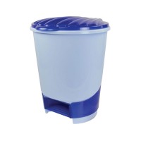 Ведро д/мусора 10л с педалью голубое: Цвет: Ведро д/мусора 10л с педалью голубое Полное описание
