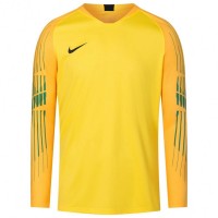 Nike Gardien II Men Goalkeeper Jersey 898043-719: Цвет: https://www.sportspar.com/nike-gardien-ii-men-goalkeeper-jersey-898043-719
Brand: Nike Material: 100% polyester Sleeves: 90% Polyester, 10% elastane Shoulders: 90% Polyester, 10% elastane Brand logo on the right chest Nike Dri-Fit - breathable material wicks moisture away and keeps you dry regular fit V-neck Long-sleeved elastic cuffs elastic material striped design on the arms pleasant wearing comfort NEW, with tags &amp; original packaging
