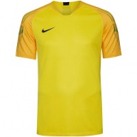 Nike Gardien II Men Goalkeeper Jersey 894512-719: Цвет: https://www.sportspar.com/nike-gardien-ii-men-goalkeeper-jersey-894512-719
Brand: Nike Material: 100% polyester Sleeves: 90% Polyester, 10% elastane Trim: 90% Polyester, 10% elastane Brand logo on the right chest Nike Dri-Fit - breathable material wicks moisture away and keeps you dry V-neck with elastic, ribbed insert Short sleeve elastic upper material striped design on the arms regular fit pleasant wearing comfort NEW, with tags &amp; original packaging