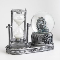Песочные часы "Лондонское колесо обозрения", с подсветкой, 3 ААА, 16 х 8 х 13.5 см: 