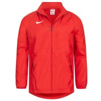 Nike Strike Allweather Men Jacket CW6664-657: Цвет: https://www.sportspar.com/nike-strike-allweather-men-jacket-cw6664-657
Brand: Nike Materials: 100%polyester Lining: 100% polyester Brand logo embroidered on the right chest and as a large graphic on the upper back Stand-up collar with stowable hood full zip with chin guard long raglan sleeves breathable mesh lining Ventilation slit on the back for excellent air circulation elastic cuffs two open side pockets slightly longer, rounded back hem regular fit water-repellent material pleasant wearing comfort NEW, with tags &amp; original packaging