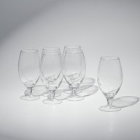 Набор бокалов для вина White wine glass set, стеклянный, 230 мл, 6 шт: 