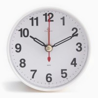 Часы - будильник настольные "Классика", дискретный ход, 8 х 8 см, АА: 