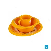 Набор детской посуды (2 тарелки + кружка) Giraffix: Цвет: Набор детской посуды (2 тарелки + кружка) Giraffix
