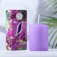 Свеча ароматическая "Дикая орхидея", 4?6 см, в коробке: 