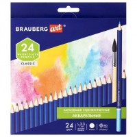 Карандаши художественные цветные акварельные BRAUBERG ART CLASSIC, 24 цвета, грифель 3,3 мм, 181530: Цвет: Набор цветных акварельных художественных карандашей BRAUBERG ART "CLASSIC" прекрасно подходит для рисования и создания акварельных эффектов. Карандаши обладают яркими цветами, легко смешиваются и размываются водой, создавая реалистичный эффект рисунка.
: BRAUBERG ART
: Китай
: Художникам
: Материалы для графики
: Карандаши цветные профессиональные
: Карандаши цветные профессиональные акварельные
Акварельные карандаши похожи на обыкновенные цветные карандаши только внешне. Их стержень представляет собой прессованную акварель, он не крошится и очень напоминает стержень воскового карандаша, сочетая в себе свойства карандаша и акварели. Благодаря мягкому грифелю диаметром 3,3 мм рисовать акварельными карандашами можно на любой бумаге, они подходят для работы в различных техниках, их можно использовать как в сухом, так и в увлажненном виде. Высокосортная древесина и качество исполнения гарантируют легкую заточку.Художественные карандаши пригодятся как канцтовары школьникам, студентам, участникам мастер-классов, ученикам художественных школ, студий и училищ, живописных мастерских, так как у них представлена широкая гамма цветов. Отлично подойдут для работы дома или пленэре. С их помощью можно создать даже иллюстрации к сонетам Шекспира. Эти карандаши используют любители в качестве хобби и профессионалы, которые стремятся достичь такой же славы как Пикассо (Picasso), Малевич, Шагал, Моне (Claude Monet), Рембрандт (Rembrandt), Дали (Salvador Dali), Уорхол (Andy Warhol), Рублёв, Фрида Кало (Frida Kahlo), Ван Гог (Vincent van Gogh), Тициан ( Tician), Анри Матисс (Henri Matisse) Леонардо да Винчи (Leonardo da Vinci) и другие популярные художники и артисты. Творчество - луч света в серых буднях!