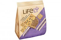 «LifeLY», крекер с кунжутом и семенами льна, 180г: 