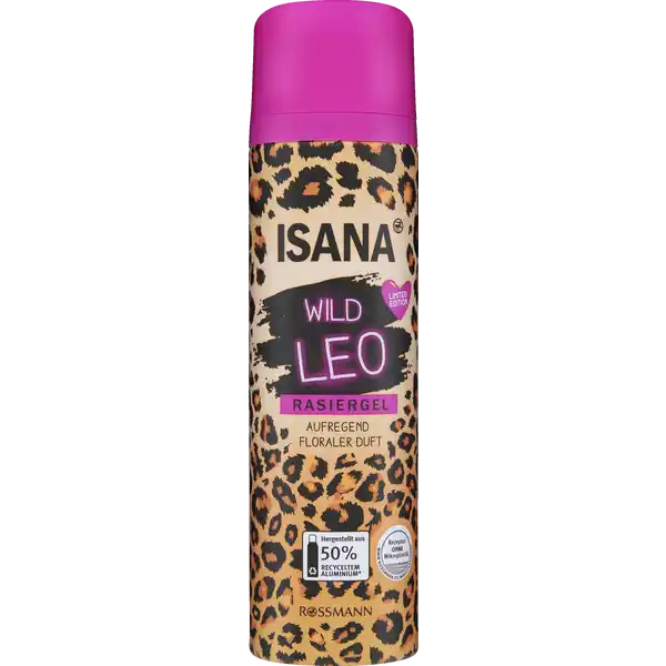 ISANA Rasiergel Wild Leo: Цвет: Produktbeschreibung und details Mit seidenglatter Haut perfekt gepflegt durch den Tag Isana Rasiergel fr eine komfortable Rasur und grndliche Haarentfernung Erwecke den Leo in dir und tauche ein in den aufregend floralen Duft des Isana Rasiergels Wild Leo Der Pflegekomplex aus Mandell Vitamin E und feuchtigkeitswirksamen Bestandteilen wie Aloe Vera gibt der Haut die notwendige Gltte und Geschmeidigkeit und verwhnt sie bereits whrend der Rasur Die empfindliche Haut der Beine Achseln und Bikinizone wird mit wertvollen Wirkstoffen versorgt  fr ein unwiderstehliches Gefhl seidenglatter Haut Rezeptur ohne Mikroplastik hergesetellt aus  recyceltem Aluminium vegan Dose ohne Sprhkopf Kontaktdaten Dirk Rossmann GmbH Isernhgener Str   Burgwedel wwwrossmannde UrsprungslandHerkunftsort EU Testurteile Qualittssiegel ampamp Verbandszeichen Anwendung und Gebrauch Haut mit Wasser anfeuchten Eine kleine Menge ISANA RASIERGEL auf die Fingerspitzen oder direkt auf die zu rasierende Krperpartie geben und gleichmig auf der Haut verteilen bis ein sanfter cremiger Schaum entstanden ist Die Haut nach der Rasur grndlich absplen Inhaltsstoffe AQUA PALMITIC ACID TRIETHANOLAMINE OLETH ISOPENTANE SORBITOL LAURETH ISOBUTANE COCAMIDE MIPA ALOE BARBADENSIS LEAF JUICE POWDER PARFUM HYDROXYETHYLCELLULOSE ISOPROPYL PALMITATE TOCOPHERYL ACETATE PRUNUS AMYGDALUS DULCIS OIL PHENOXYETHANOL Warnhinweise und wichtige Hinweise Warnhinweise ACHTUNG Behlter steht unter Druck Kann bei Erwrmung bersten Vor Sonnenbestrahlung schtzen Nicht Temperaturen von mehr als  C F aussetzen Nicht durchstechen oder verbrennen auch nicht nach Gebrauch Von Hitze heien Oberflchen Funken offenen Flammen sowie anderen Zndquellen fernhalten Nicht rauchen Darf nicht in die Hnde von Kindern gelangen Nicht in die Augen sprhen Benutzung ausschlielich gem Verwendungszweck Nur entleerte Dosen in die Wertstoffsammlung geben Enthlt  Massenprozent entzndbare Bestandteile
https://www.rossmann.de/de/pflege-und-duft-isana-rasiergel-wild-leo/p/4305615937571