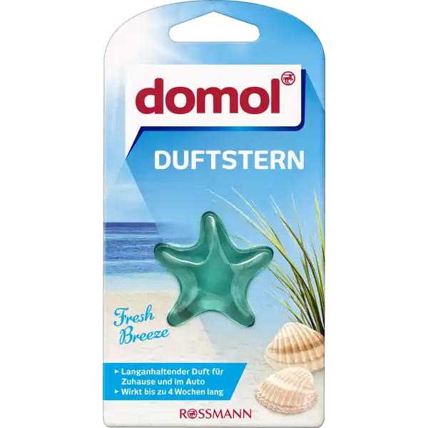 domol Duftstern Fresh Breeze: Цвет: Produktbeschreibung und details Freuen Sie sich auf einen frischen Duft in allenRumlichkeiten Ihres Zuhauses und im Auto  mit dem domol Duftstern Fresh Breeze langanhaltender Duft fr Zuhause und im Auto wirkt bis zu  Wochen lang Kontaktdaten Dirk Rossmann GmbH Isernhgener Strae   Burgwedel wwwrossmannde UrsprungslandHerkunftsort China Anwendung und Gebrauch reien Sie die Verpackung an der Perforation auf ziehen Sie die Schutzfolie von Duftstern ab stechen Sie den beiliegenden Aufhnger mit der spitzen Seite durch das Loch am Duftstern Gebrauch Aufbewahrung und Verwendung Aufbewahrungs und Verwendungsbedingungen Die Membranfolie darf nicht beschdigt werden und mit keinem Gegenstand oder Textil in Berhrung kommen Inhaltsstoffe Hexyl Cinnamal Butylphenyl Methylprppional Citronellol Geraniol Eugenol Linalool Benzyl Salicylate Warnhinweise und wichtige Hinweise Warnhinweise ACHTUNG Kann allergische Hautreaktionen verursachen Verursacht schwere Augenreizung Giftig fr Wasserorganismen mit langfristiger Wirkung Ist rztlicher Rat erforderlich Verpackung oder Kennzeichnungsetikett bereithalten Darf nicht in die Hnde von Kindern gelangen Bei Hautreizung oder ausschlag rztlichen Rat einholenrztliche Hilfe hinzuziehen Bei anhaltender Augenreizung rztlichen Rat einholenrztliche Hilfe hinzuziehen Verschttete Mengen aufnehmen Inhalt Behlter einer Sammelstelle fr gefhrliche Abflle oder Sonderabflle zufhren
https://www.rossmann.de/de/haushalt-domol-duftstern-fresh-breeze/p/4305615696935