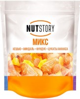 «NutStory», микс из кешью, миндаль, фундук, цукаты ананаса, 150г: 