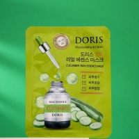 Маска "DORIS", "CUCUMBER REAL ESSENCE MASK", для лица, тканевая, 25 мл: Цвет: Тканевая маска для лица, пропитанная косметической эссенцией ТМ DORIS.Состав эссенции, которой пропитана маска, содержит экстракты огурца (25mg) и цветков лотоса, они интенсивно увлажняют и смягчают кожу, выравнивают тон, уменьшают выраженность пигментации и успокаивают кожу.Гиалуроновая кислота и бетаин в составе удерживают влагу и разглаживают кожу.Комплекс из экстрактов мандарина, орхидеи, камелии и сои оказывает мощный антиоксидантный эффект, уменьшает выраженность возрастных изменений, тонизирует и разглаживает кожу.
: JIGOTT
: Корея
