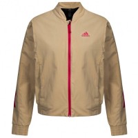 adidas Back to Sport Women Fleece Jacket FT2559: Цвет: Brand: adidas Material: 100% polyamide Lining: 100% Polyester Sleeve Lining: 100% Polyester Bags: 100% Polyester Brand logo on the left chest classic adidas stripes on both sleeves water-repellent upper material full zip with chin guard elastic cuffs and hem two side pockets with zipper soft, warming teddy fleece lining contrasting accents an internal hanging loop pleasant wearing comfort NEW, with tags &amp; original packaging
https://www.sportspar.com/adidas-back-to-sport-women-fleece-jacket-ft2559