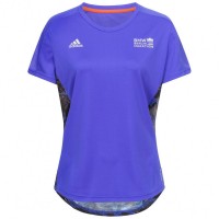 adidas BMW Berlin Marathon Own The Run Women Top H57699: Цвет: Brand: adidas Material: 100% polyester (recycled) Lining: 100% polyester (recycled) Brand logo on the right chest classic adidas stripes on the back Berlin Marathon graphic at left chest AeroReady – particularly fast moisture absorption for a pleasantly dry and cool wearing comfort elastic crew neck Short sleeve rounded hem regular fit pleasant wearing comfort NEW, with tags &amp; original packaging
https://www.sportspar.com/adidas-bmw-berlin-marathon-own-the-run-women-top-h57699